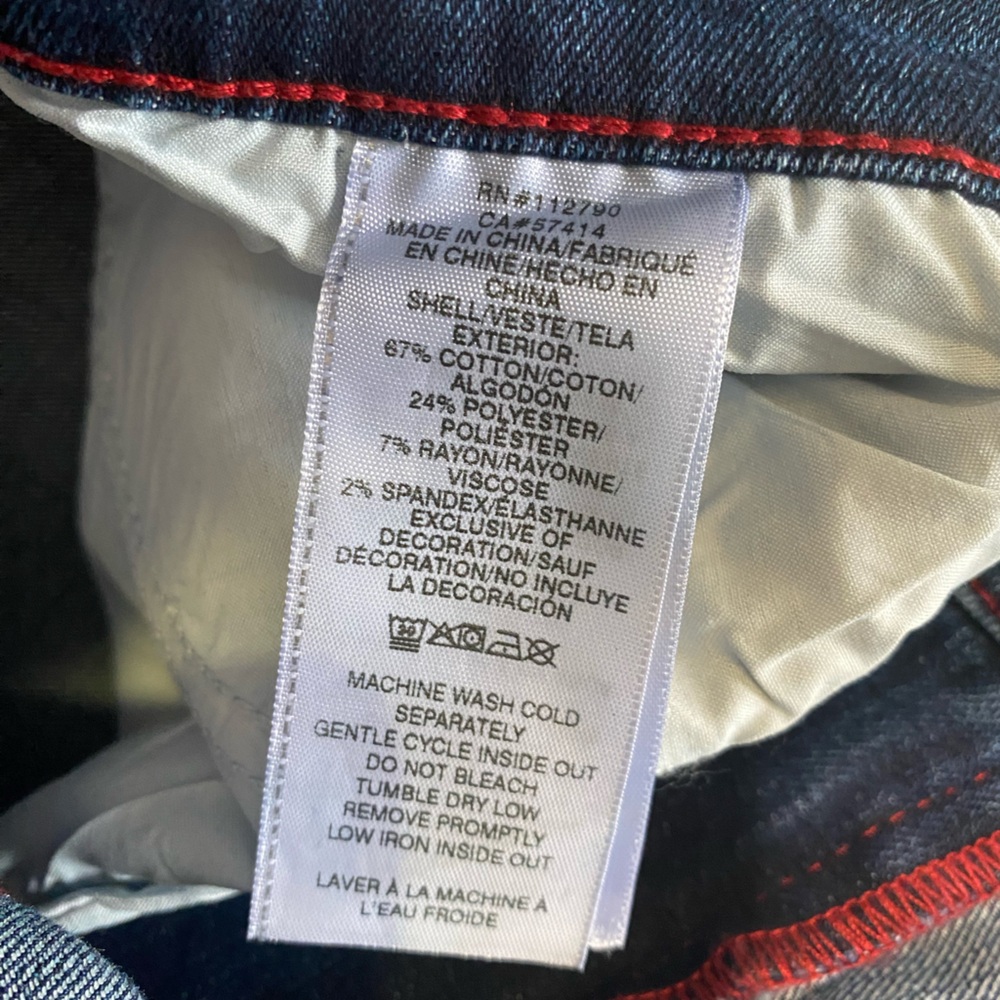 True Religion Geno SN Slim Jeans 34x32 - Picture 7 of 13